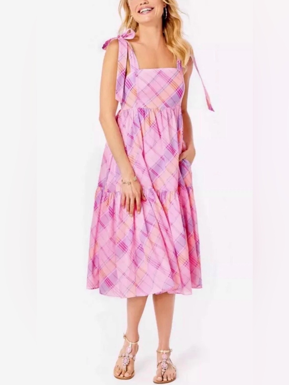 Lilly Pulitzer Anlee midi dress -Size 6. - Retail‎ at $240